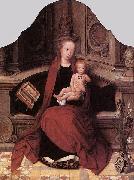 Virgin and Child Enthroned Adriaen Isenbrant